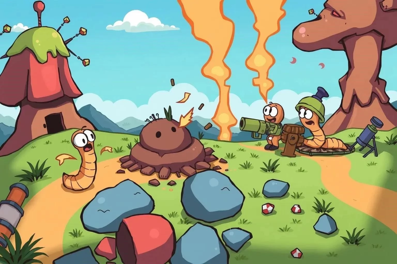 Тактические уловки в Worms Armageddon: Секреты победы